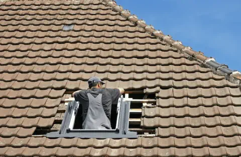 Pose de velux - Landevieille